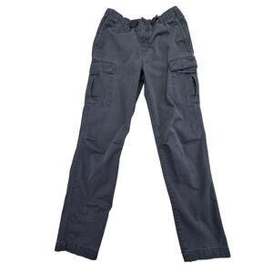 Polo Ralph Lauren Pants Youth Size 14 Cargo Black Denim Unisex Straight Leg